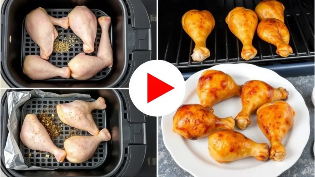 How to Cook Butterfly Chicken Drumsticks: Easy and Delicious Air Fryer, Oven, or Grill Methods