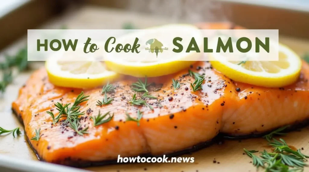 salmon in the oven