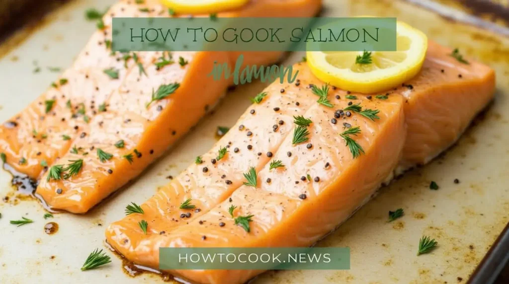 salmon in the oven