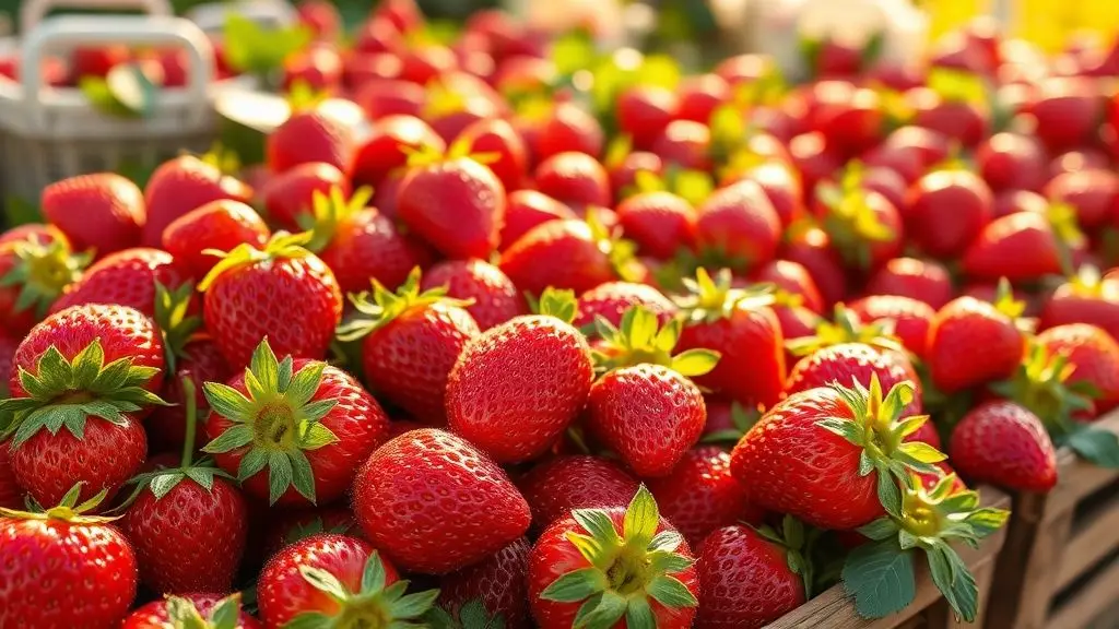Strawberries: Sweet and Rich in Vitamin C